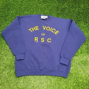 Vintage 90s The-Voice of RSC Sweatshirt M/L 22x24 Cropped